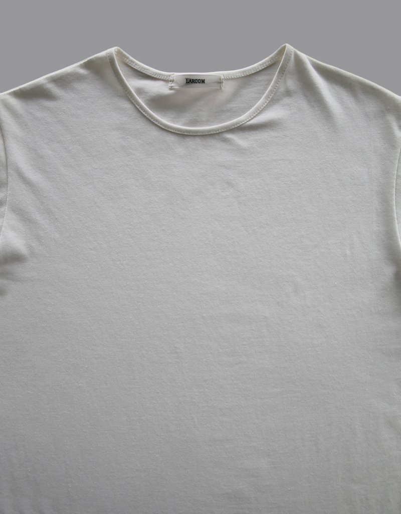 반팔 티셔츠 모델 착용 이미지-S1L52